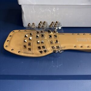 Women's Cape Robbin's  Amisha Gold Spiked Sandals Size 11